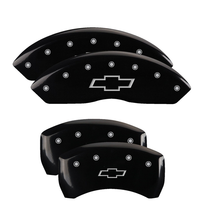 Picture of MGP Caliper Covers 4 Logo Front - 14235SBOWBK