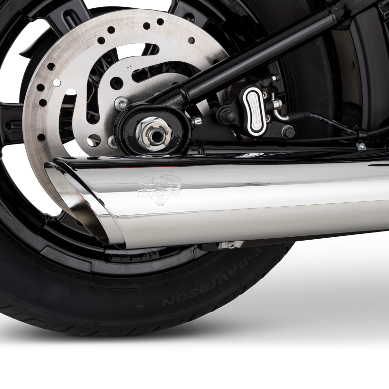 Picture of Vance and Hines VAH Twin Slash Slip-Ons Motorcycle Slip-On - 16750