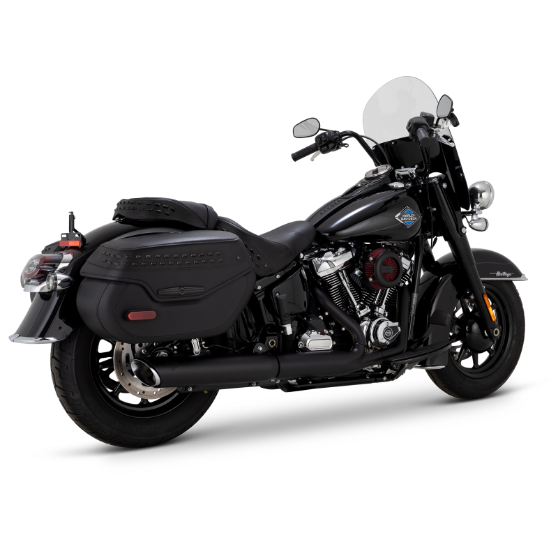 Picture of Vance and Hines VAH Twin Slash Slip-Ons Motorcycle Slip-On - 46750
