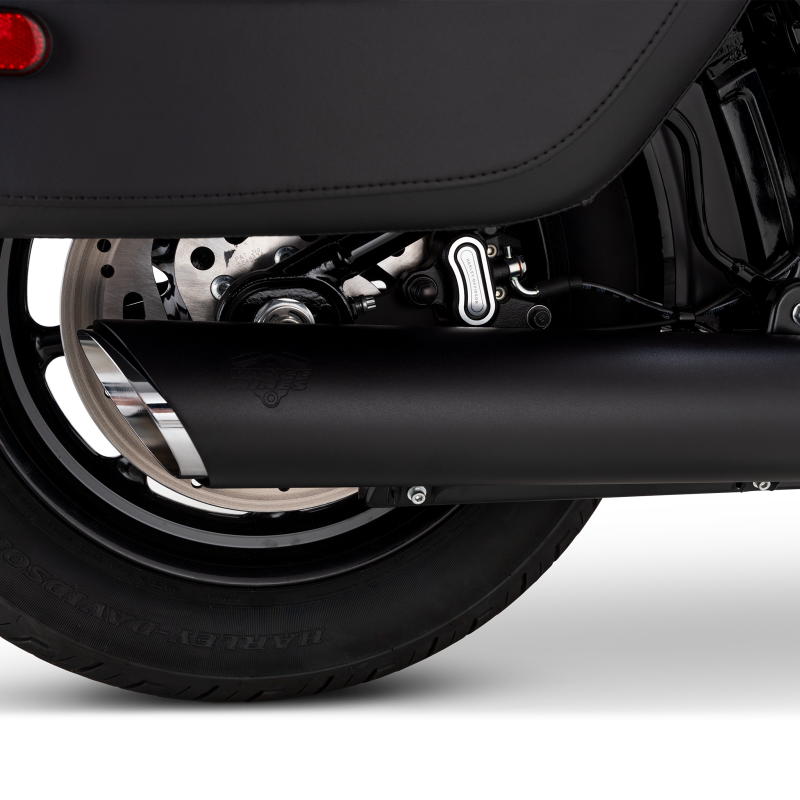 Picture of Vance and Hines VAH Twin Slash Slip-Ons Motorcycle Slip-On - 46750