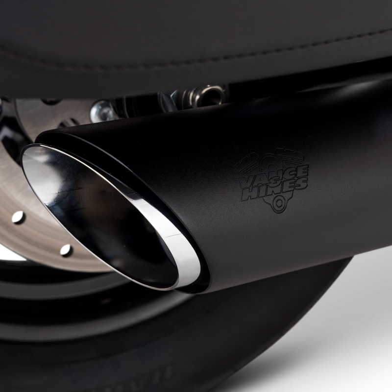 Picture of Vance and Hines VAH Twin Slash Slip-Ons Motorcycle Slip-On - 46750