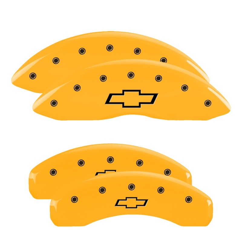 Picture of MGP Caliper Covers 4 Logo Front - 14234SBOWYL