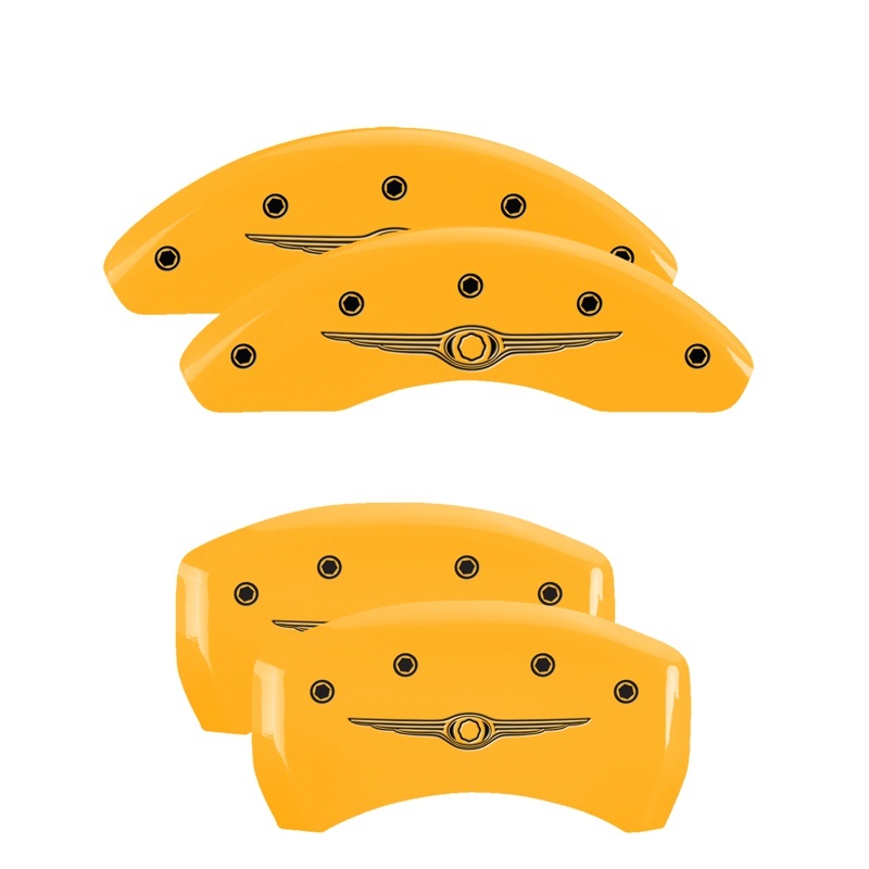 Picture of MGP Caliper Covers 4 Logo Front - 32023SCW1YL