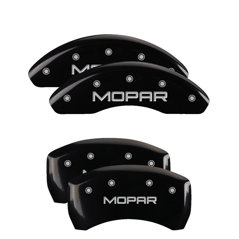 Picture of MGP Caliper Covers 4 Logo Front - 32023SMOPBK