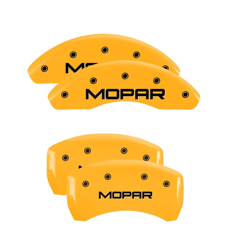 Picture of MGP Caliper Covers 4 Logo Front - 32022SMOPYL
