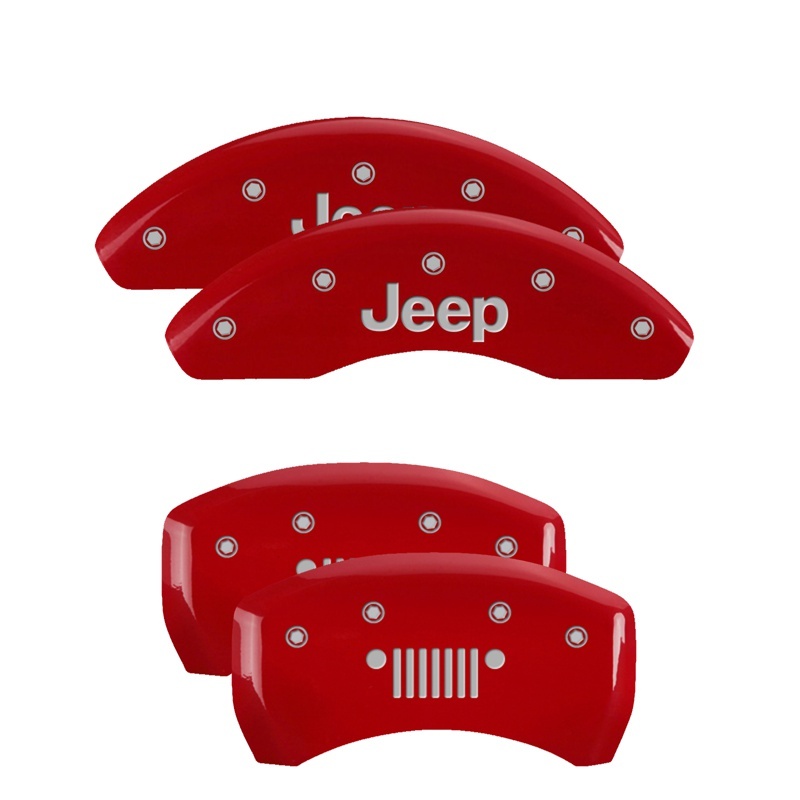 Picture of MGP Caliper Covers 4 Logo Front - 42016SJPLRD
