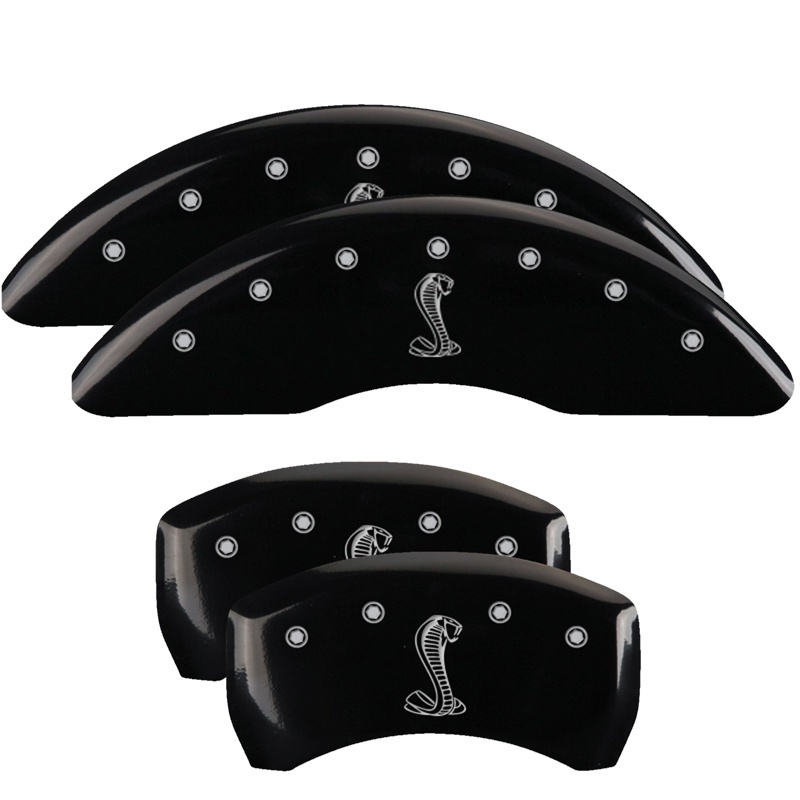 Picture of MGP Caliper Covers 4 Logo Front - 10200SSNKBK