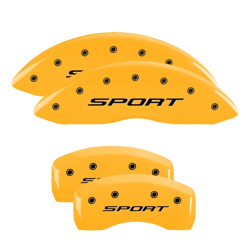 Picture of MGP Caliper Covers 4 Logo Front - 10241SSPTYL