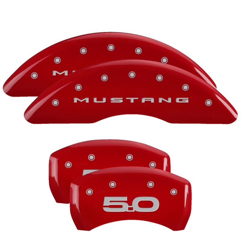 Picture of MGP Caliper Covers 4 Logo - 10201SM52RD