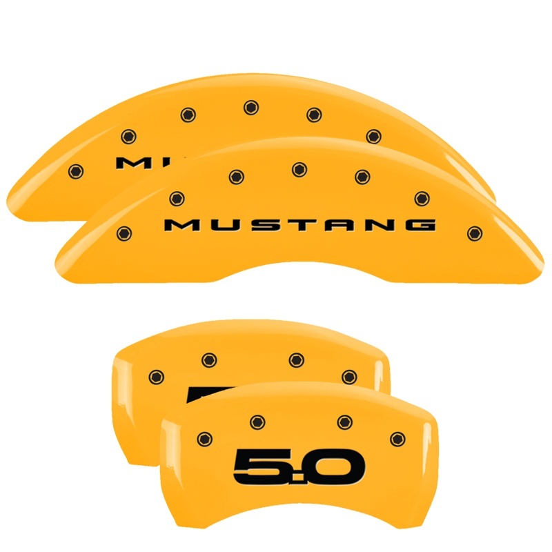 Picture of MGP Caliper Covers 4 Logo - 10201SM52YL