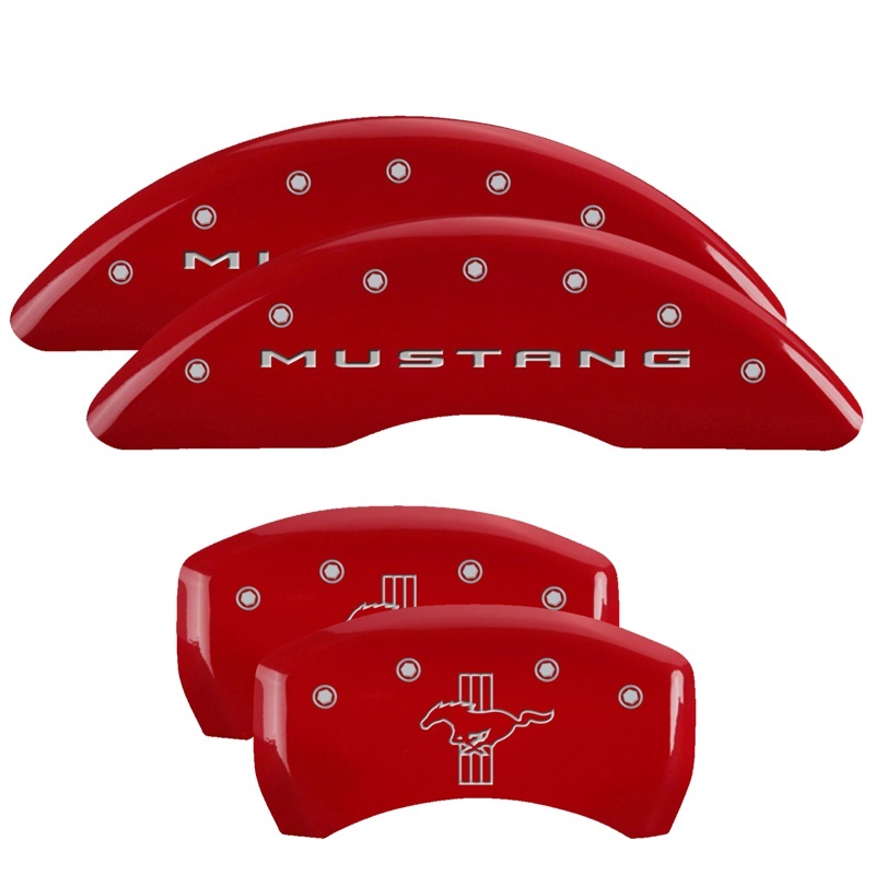 Picture of MGP Caliper Covers 4 Logo Front - 10201SMB2RD