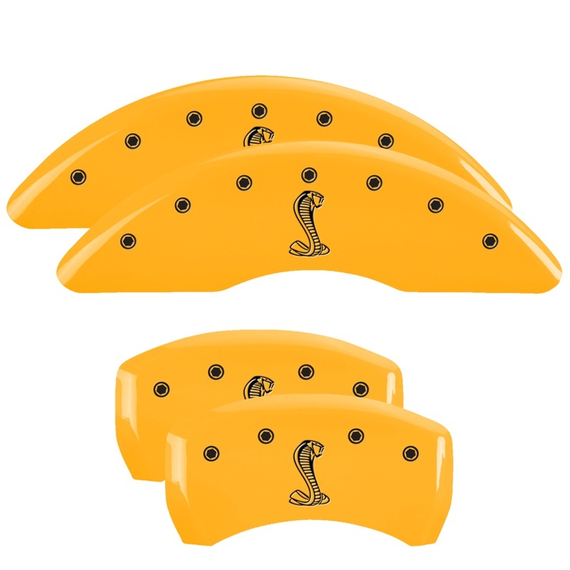 Picture of MGP Caliper Covers 4 Logo Front - 10201SSNKYL
