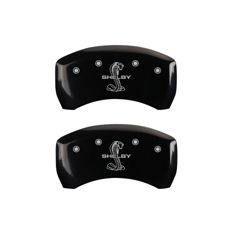 Picture of MGP Caliper Covers 2 Logo Rear - 10203RSBYBK