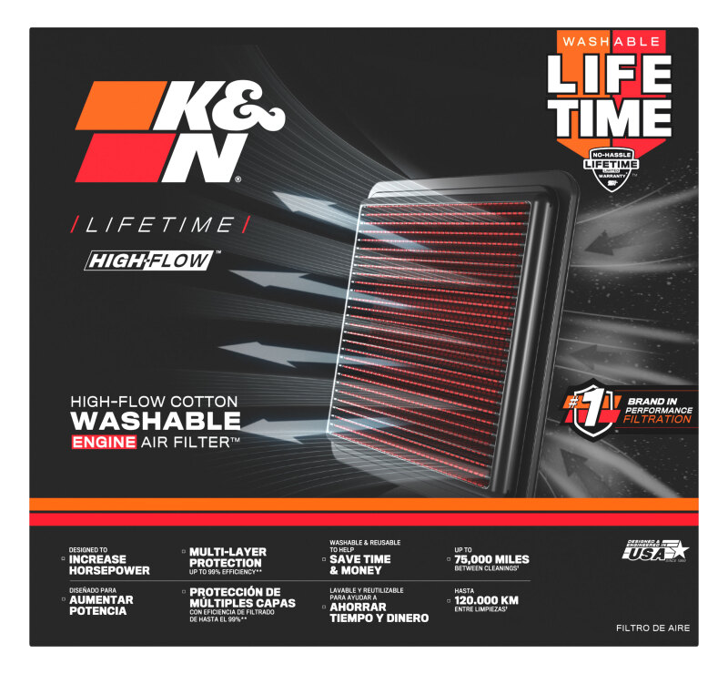 Picture of K&N Engineering KN Direct Fit Air Filter - 33-5124