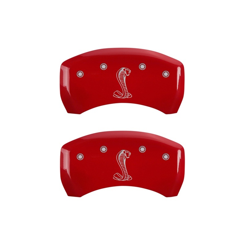 Picture of MGP Caliper Covers 2 Logo Rear - 10203RSNKRD