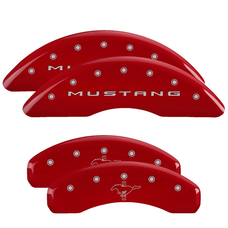 Picture of MGP Caliper Covers 4 Logo Front - 10204SMB2RD