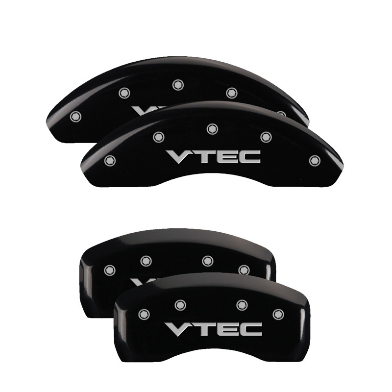 Picture of MGP Caliper Covers 4 Logo Front - 20218SVTCBK