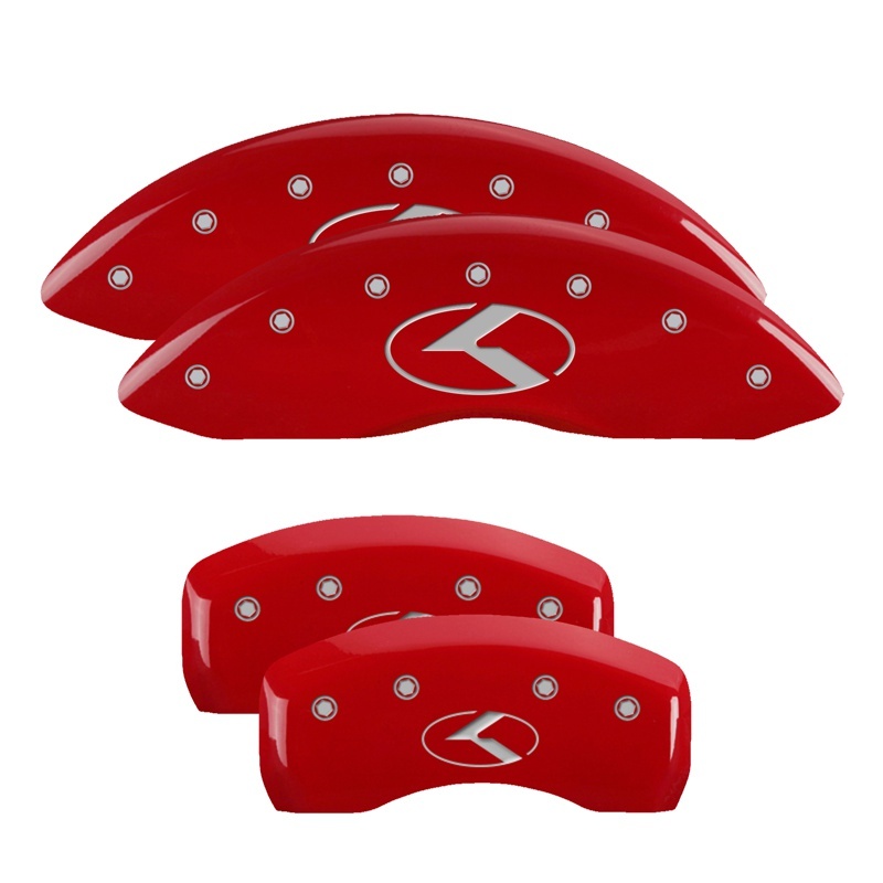 Picture of MGP Caliper Covers 4 Logo Front - 21183SCRKRD