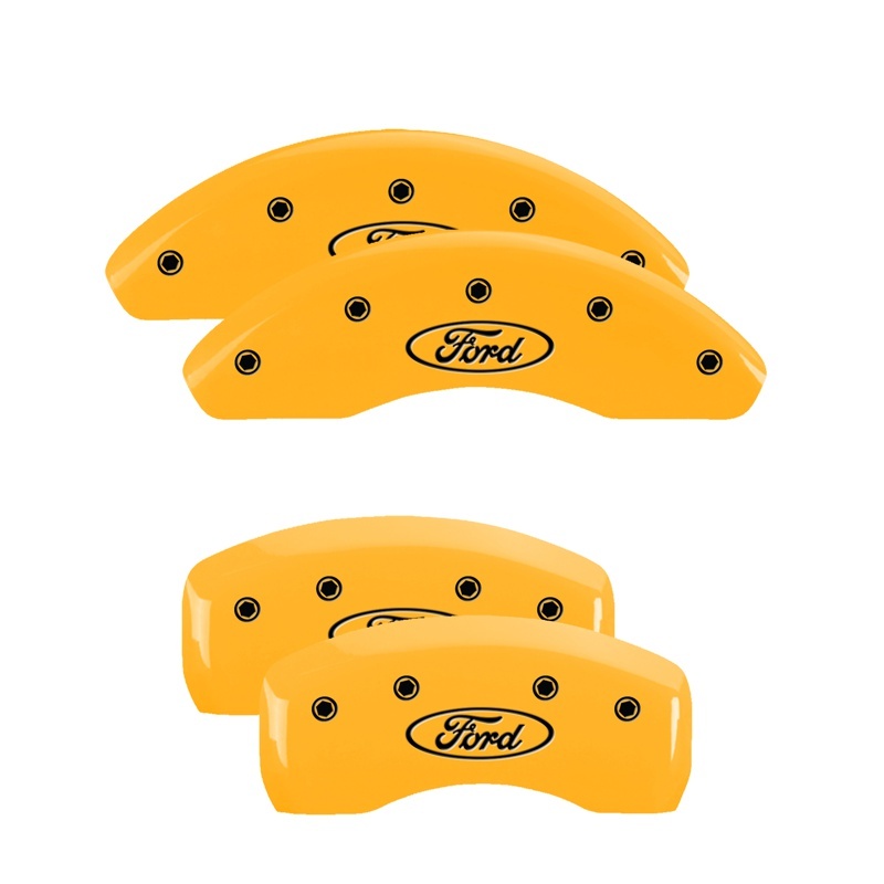 Picture of MGP Caliper Covers 4 Logo Front - 10238SFRDYL