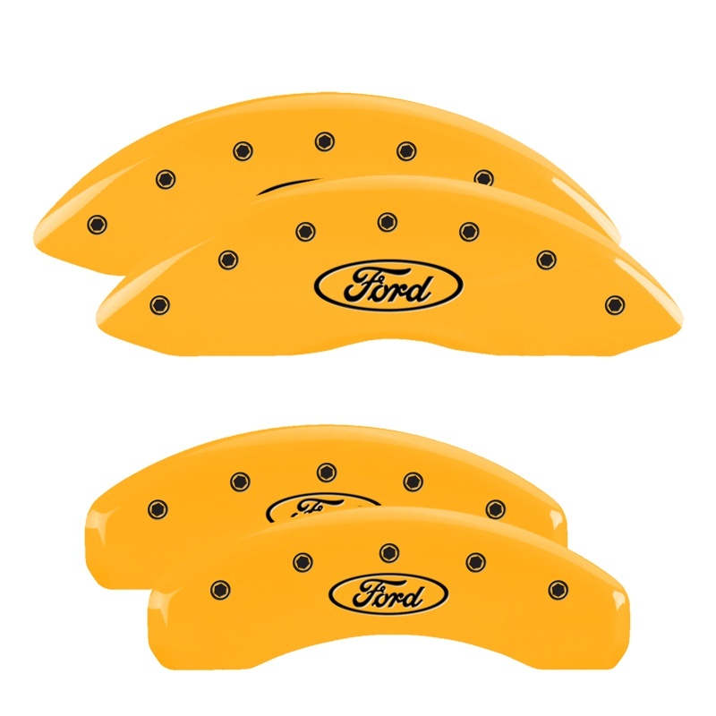 Picture of MGP Caliper Covers 4 Logo Front - 10243SFRDYL