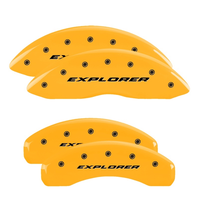 Picture of MGP Caliper Covers 4 Logo Front - 10243SXPLYL