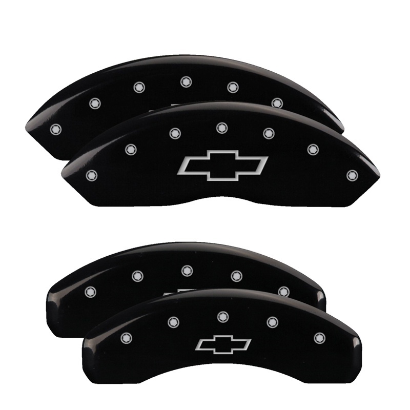Picture of MGP Caliper Covers 4 Logo Front - 14240SBOWBK
