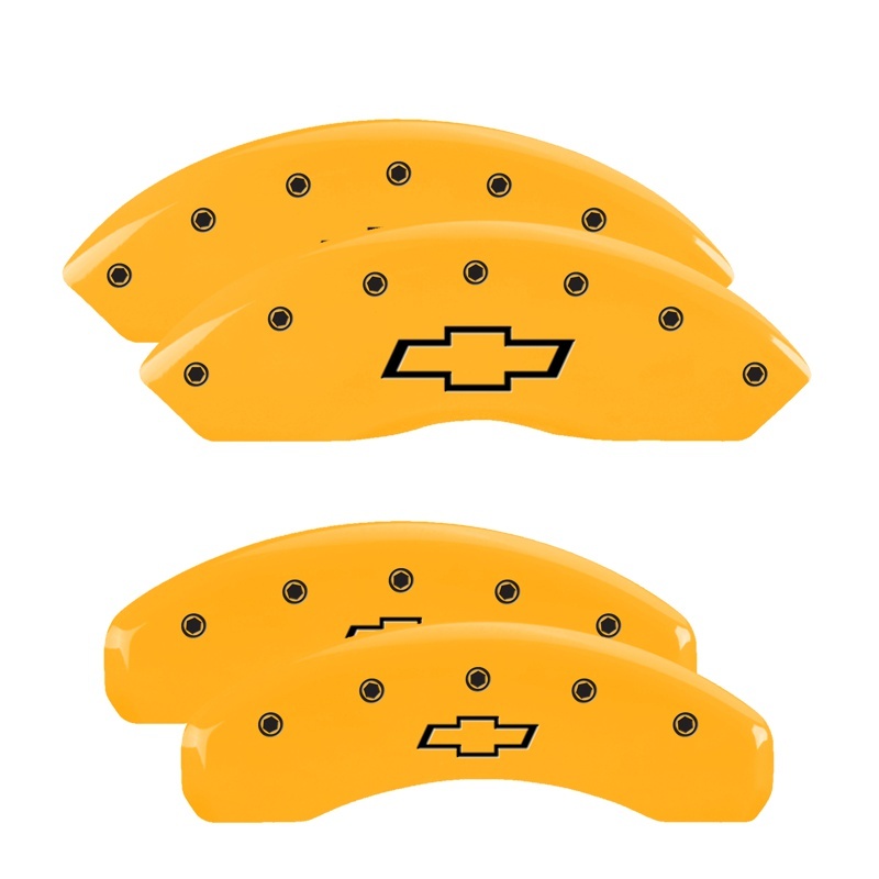 Picture of MGP Caliper Covers 4 Logo Front - 14240SBOWYL