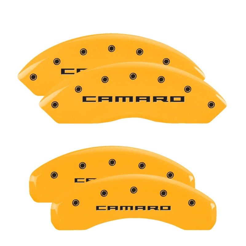 Picture of MGP Caliper Covers 4 Logo Front - 14240SCA5YL