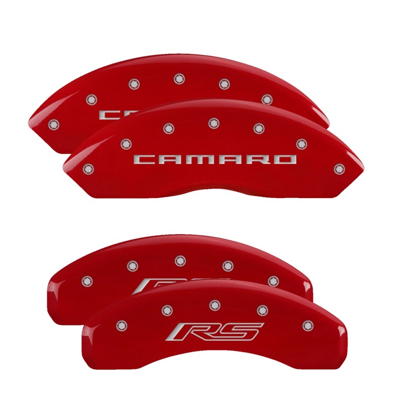 Picture of MGP Caliper Covers 4 Logo Front - 14240SCR5RD