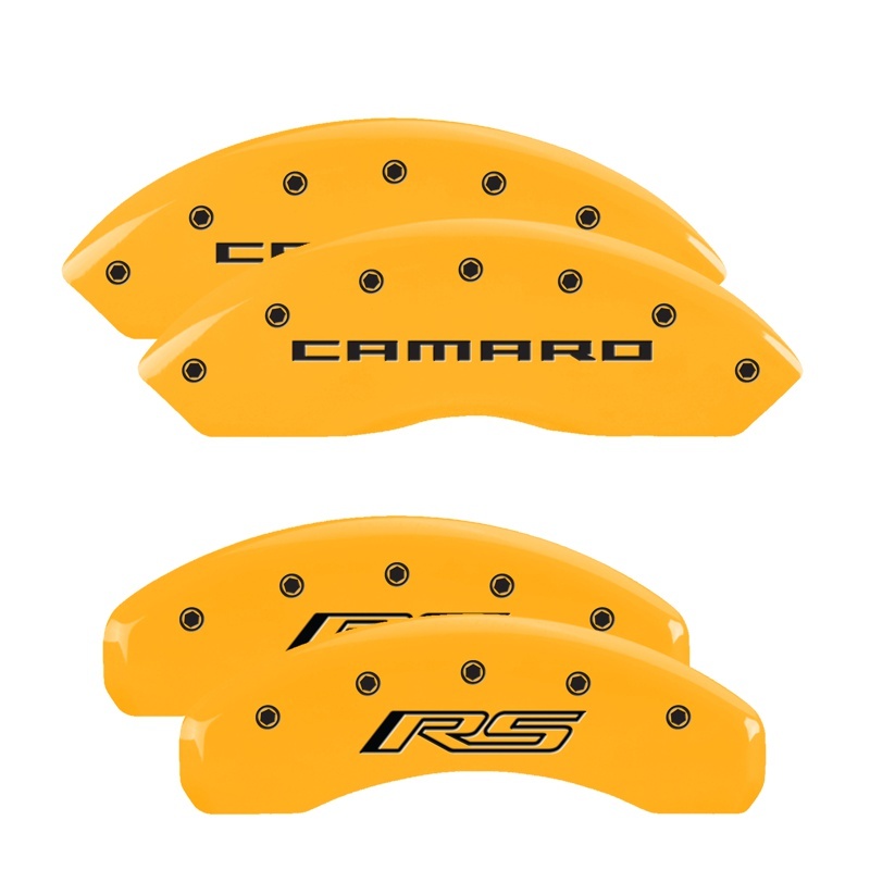 Picture of MGP Caliper Covers 4 Logo Front - 14240SCR5YL