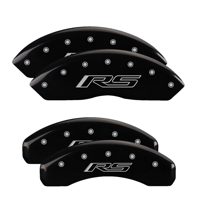 Picture of MGP Caliper Covers 4 Logo Front - 14240SRS5BK