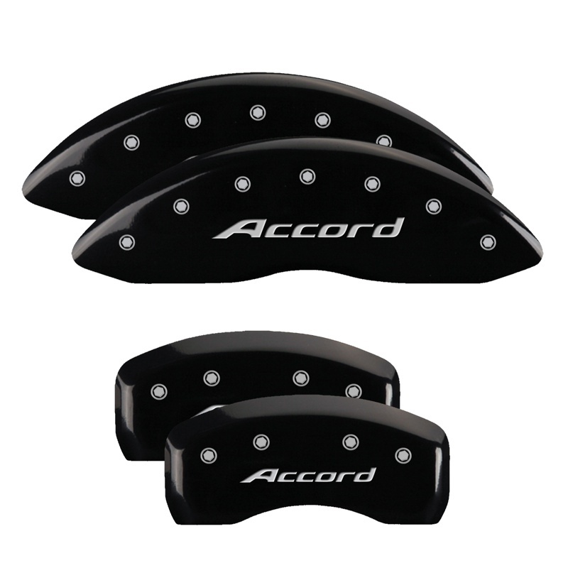 Picture of MGP Caliper Covers 4 Logo Front - 20219SACCBK