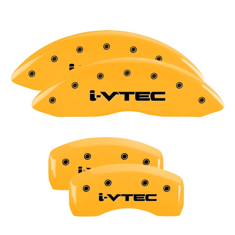 Picture of MGP Caliper Covers 4 Logo Front - 20219SIVTYL