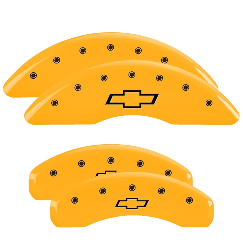 Picture of MGP Caliper Covers 4 Logo Front - 14241SBOWYL