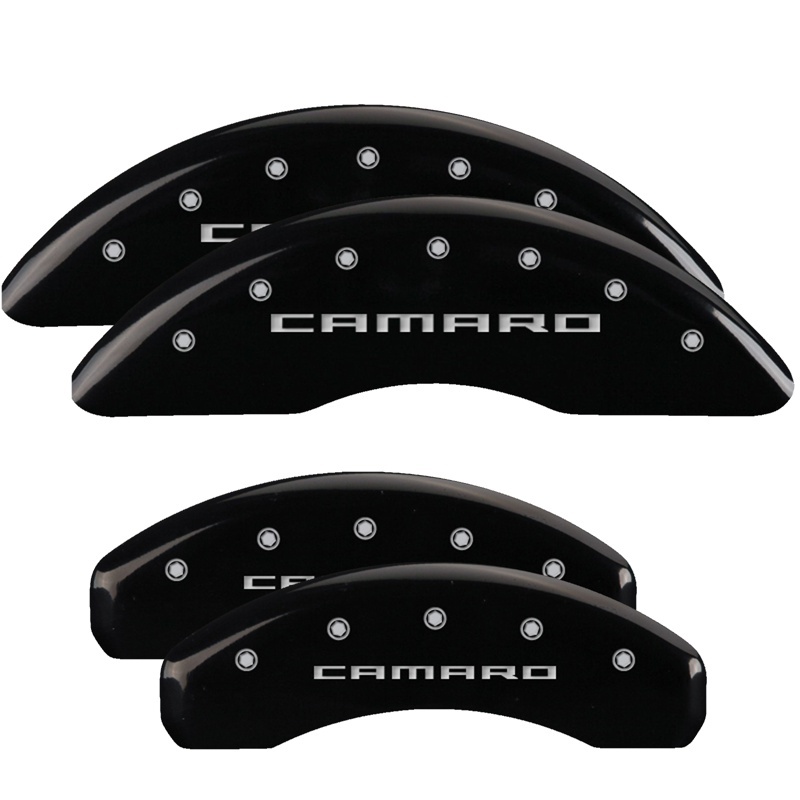 Picture of MGP Caliper Covers 4 Logo Front - 14241SCA5BK