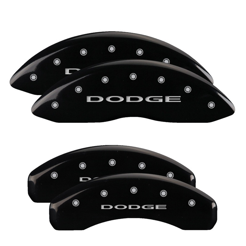 Picture of MGP Caliper Covers 4 Logo Front - 12088SDD4BK