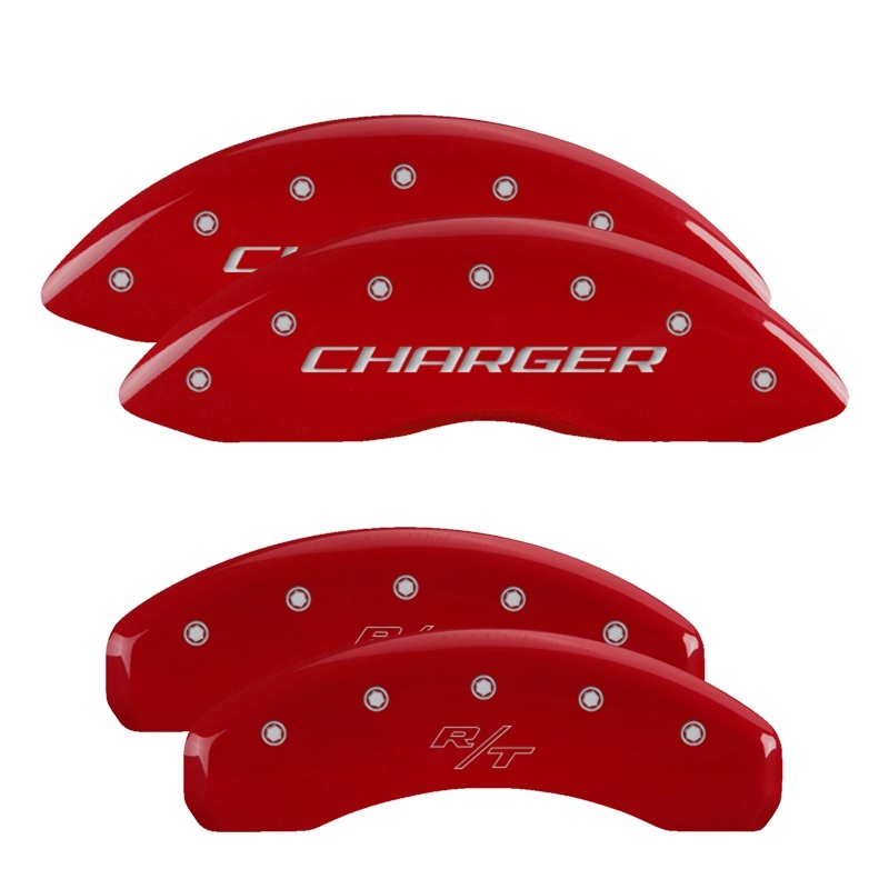 Picture of MGP Caliper Covers 4 Logo Front - 12088SCHRRD