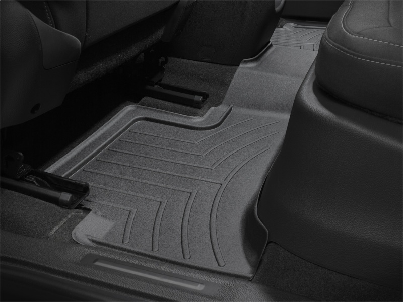 Picture of WeatherTech WT FloorLiner-Rear-Blk Floor Mats - 447513
