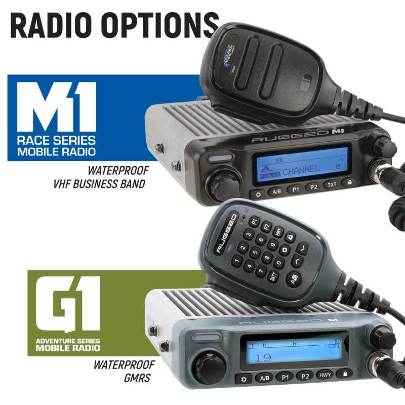 Picture of Rugged Radios RGD Honda Complete Communication Kit Radio Communications - TALON-STX-RS-M1-HK