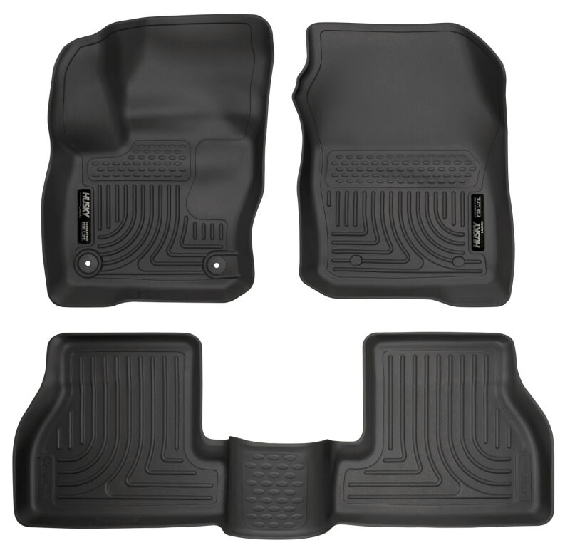 Picture of Husky Liners HL WB-Combo-Black Floor Mats - 99771