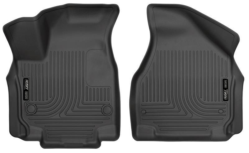 Picture of Husky Liners HL WB-Front-Black Floor Mats - 13011
