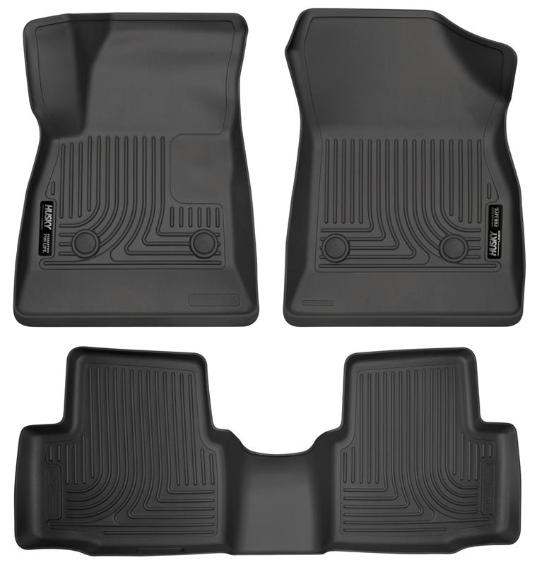 Picture of Husky Liners HL WB-Combo-Black Floor Mats - 99161