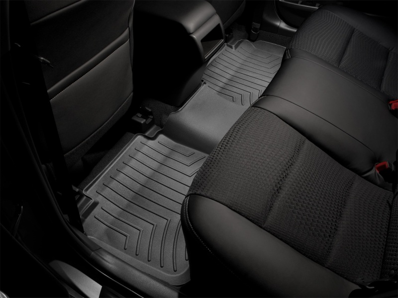 Picture of WeatherTech WT FloorLiner-Rear-Blk Floor Mats - 448282