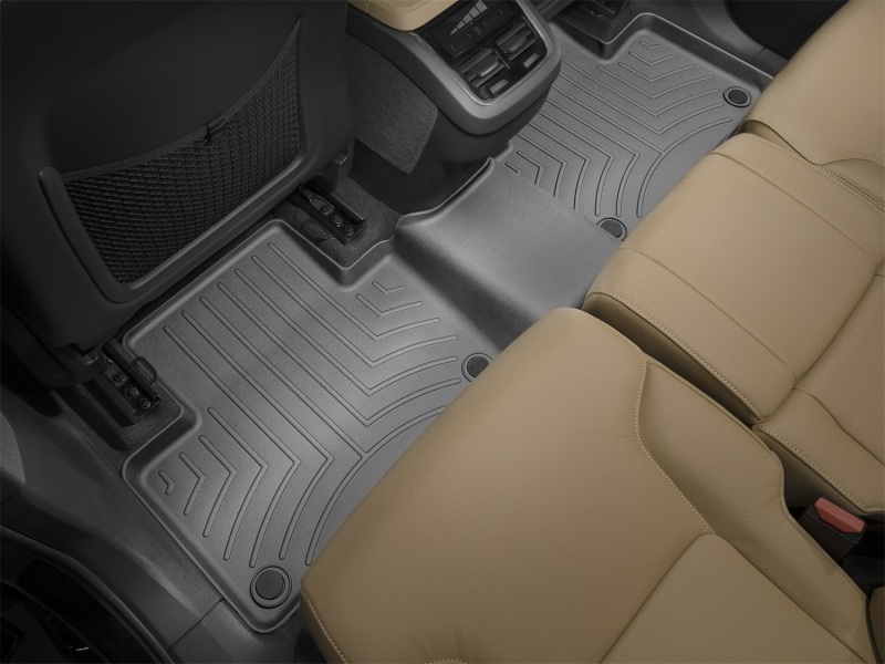 Picture of WeatherTech WT FloorLiner-Rear-Blk Floor Mats - 448282