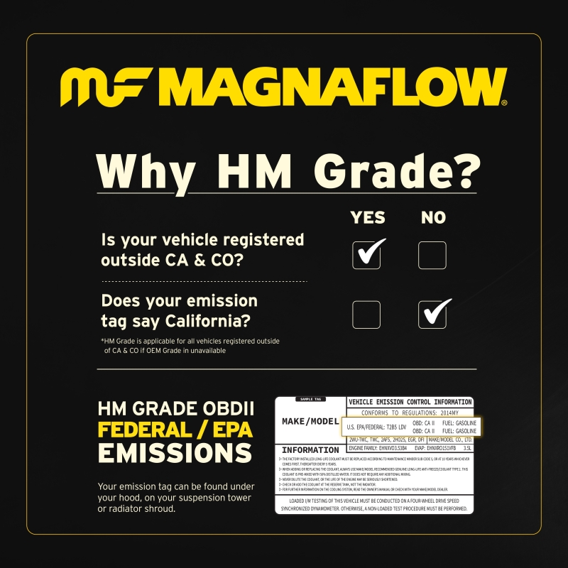 Picture of Magnaflow MAG Converter Direct Fit Catalytic Converter Direct Fit - 93257