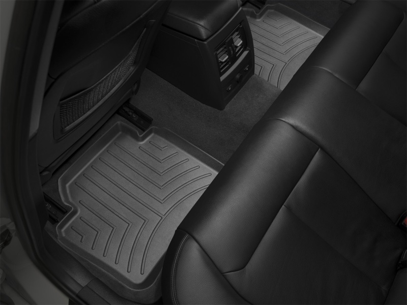 Picture of WeatherTech WT FloorLiner-Rear-Blk Floor Mats - 448873