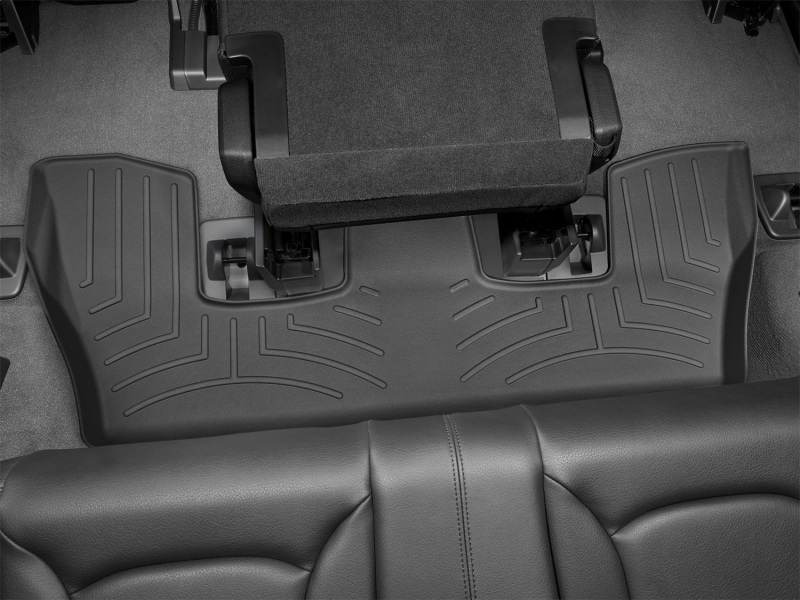 Picture of WeatherTech WT FloorLiner-Rear-Blk Floor Mats - 448873