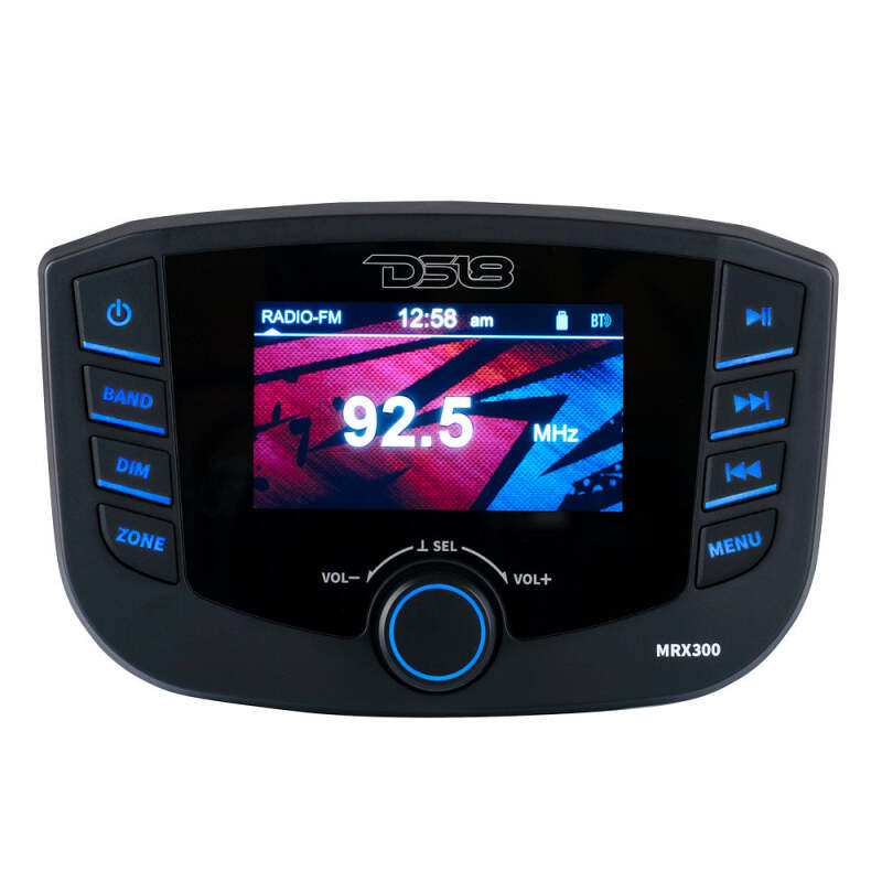 Picture of DS18 DSE Marine and Powersports Headunits - MRX300