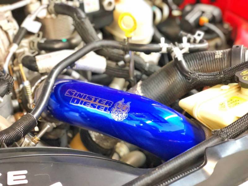 Picture of Sinister Diesel SIN Intercooler Piping Intercooler Pipe Kits - SD-INTRPIPE-6.4-HOT