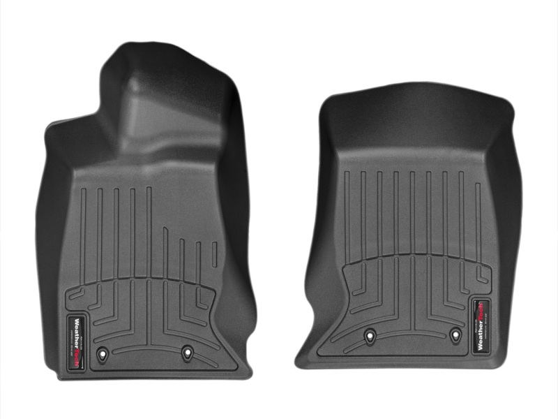 Picture of WeatherTech WT FloorLiner-Front-Blk Floor Mats - 446741